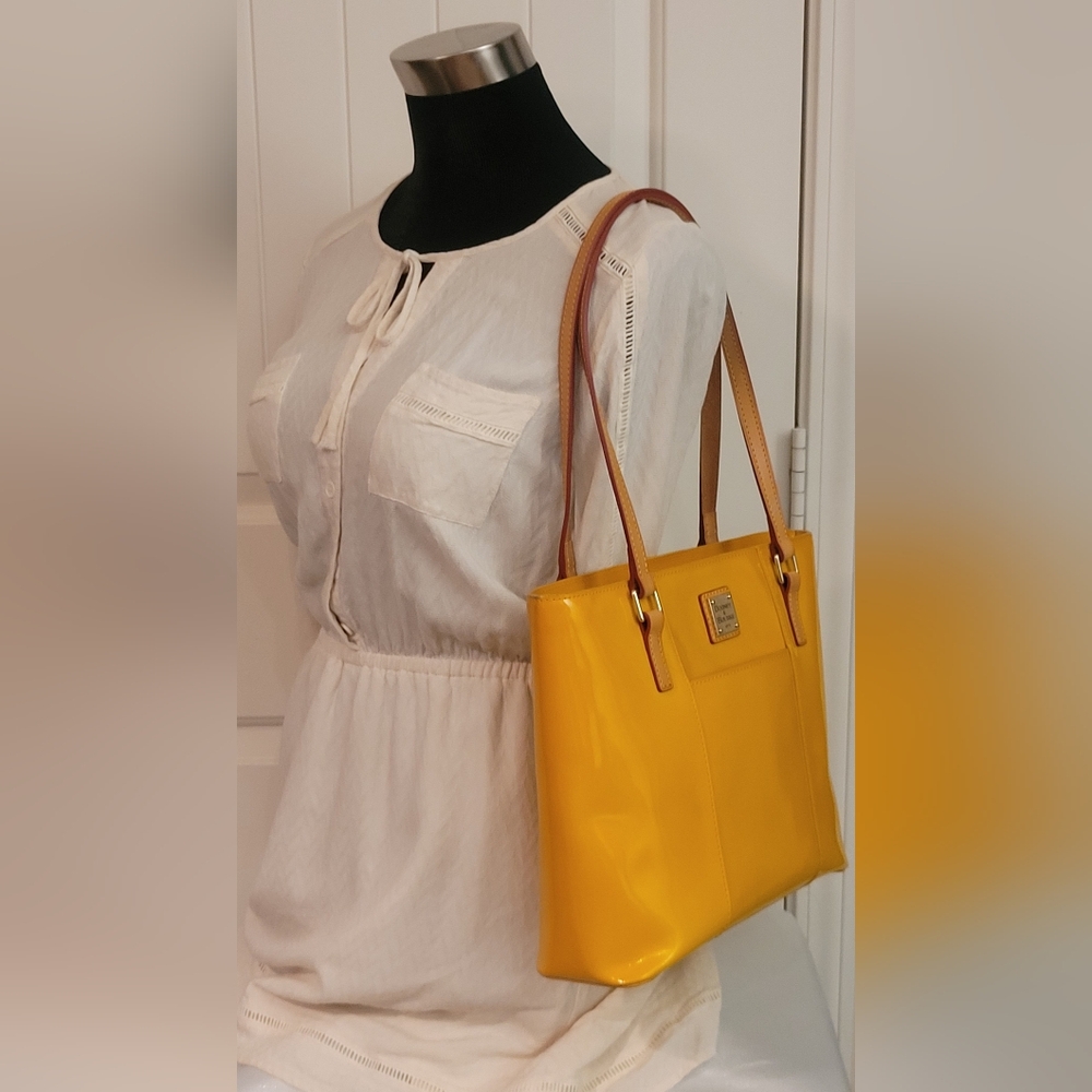 Dooney & Bourke Vibrant Yellow Tote